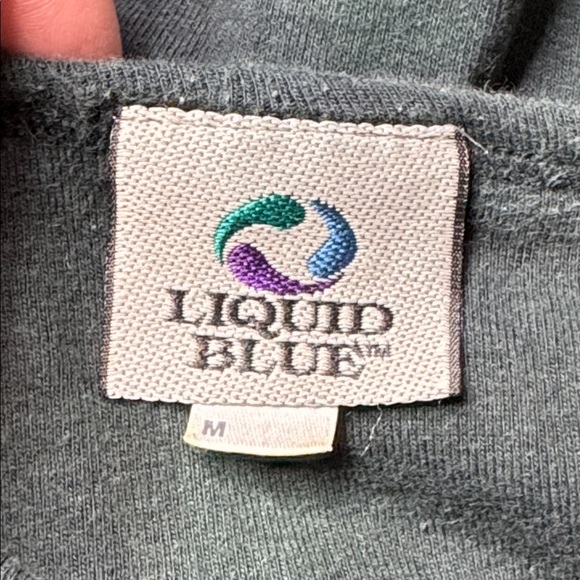 Liquid Blue Bon Jobi Tie Dye Tshirt Juniors Medium Y2K - Picture 7 of 9